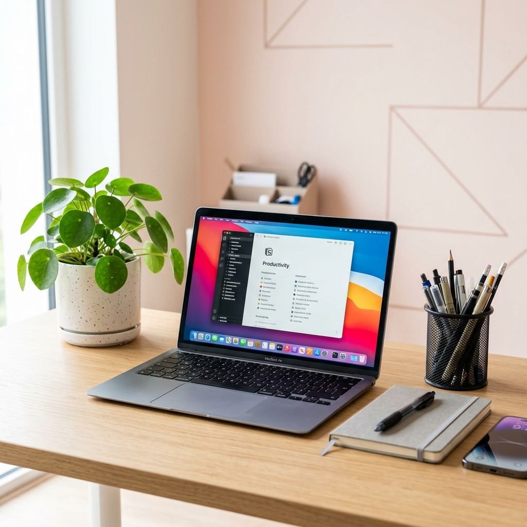 Desk setup