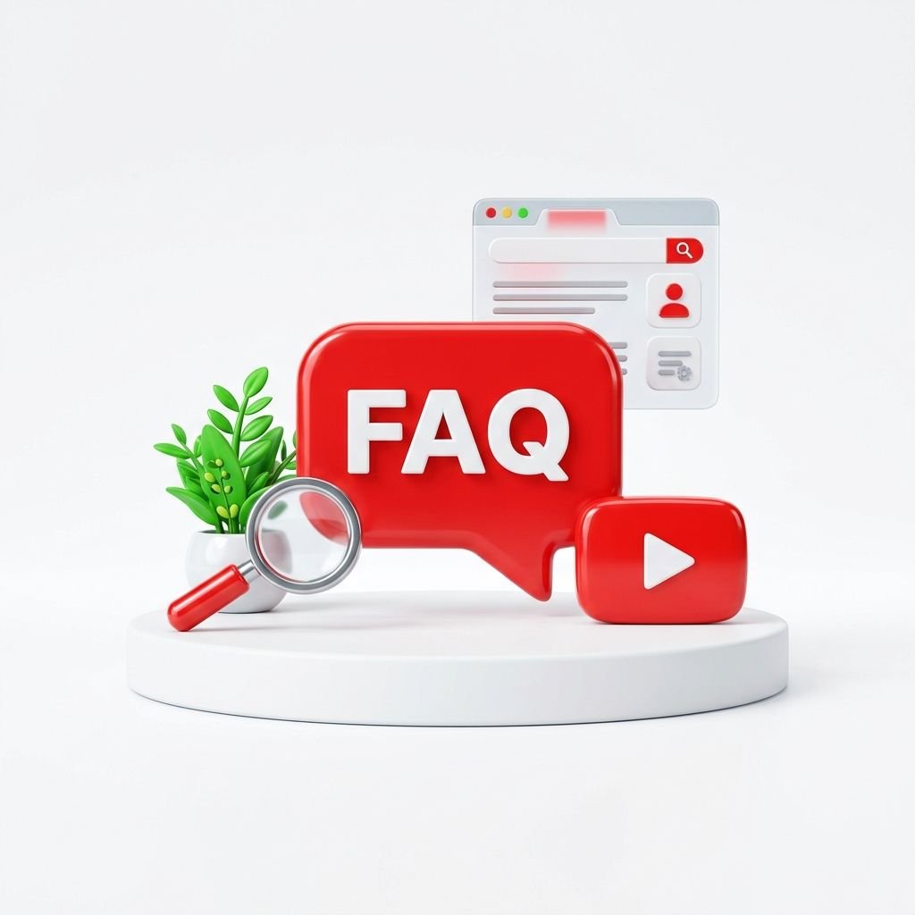 FAQ 3D Illustration